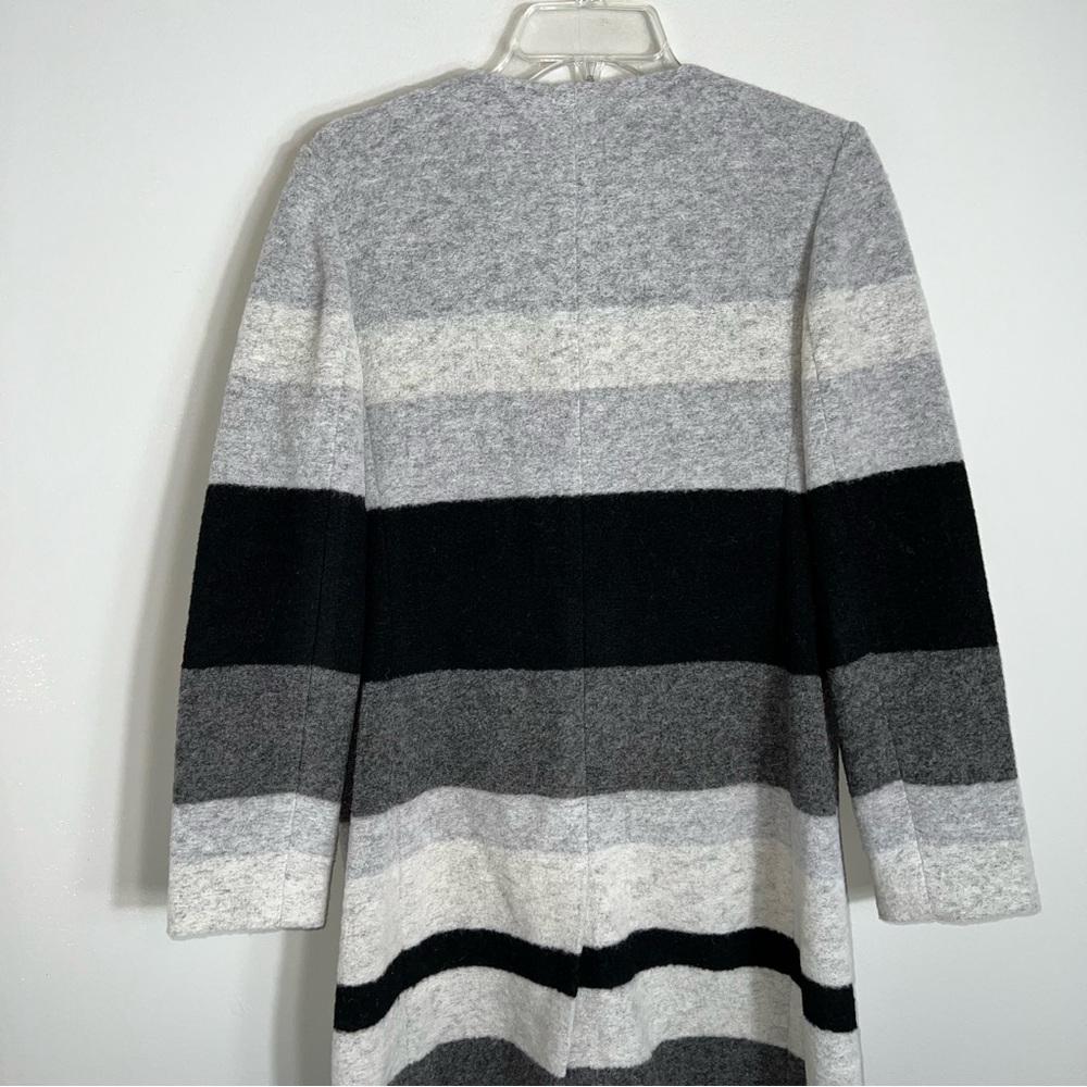 Talbots Wool Blend Button Front Sweater Coat Jack… - image 7